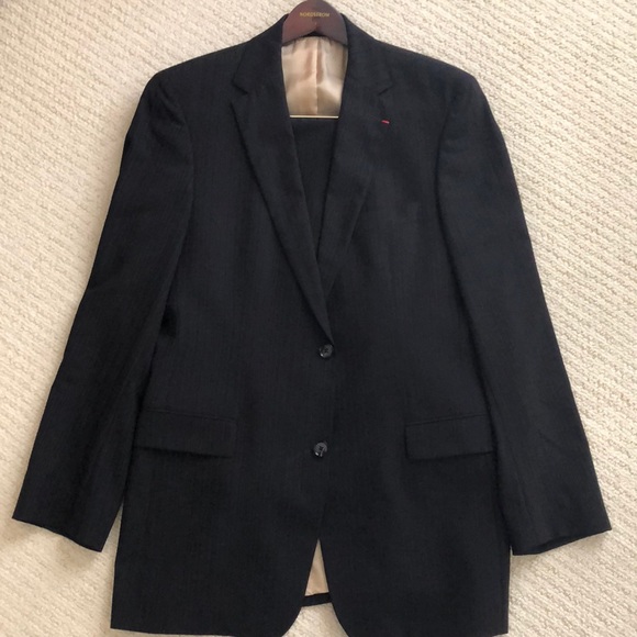 Hugo Boss Other - Hugo Boss Brown pinstripe Suit